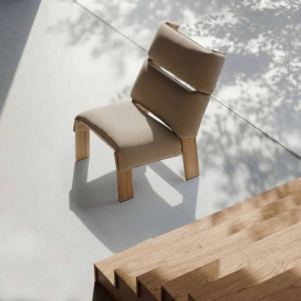 Kettal Band outdoor furniture in use, catalog photograph