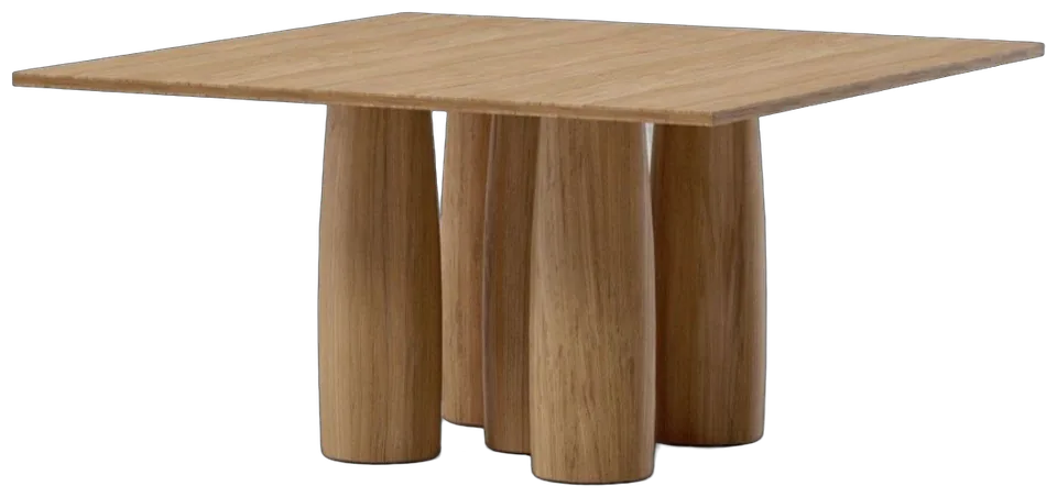 Kettal Il Colonnato column base dining tables